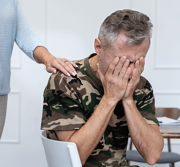 Veteran Suffering from PTSD